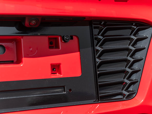 CORVETTE C8 Z06 & E-RAY | LICENSE PLATE BACKING
